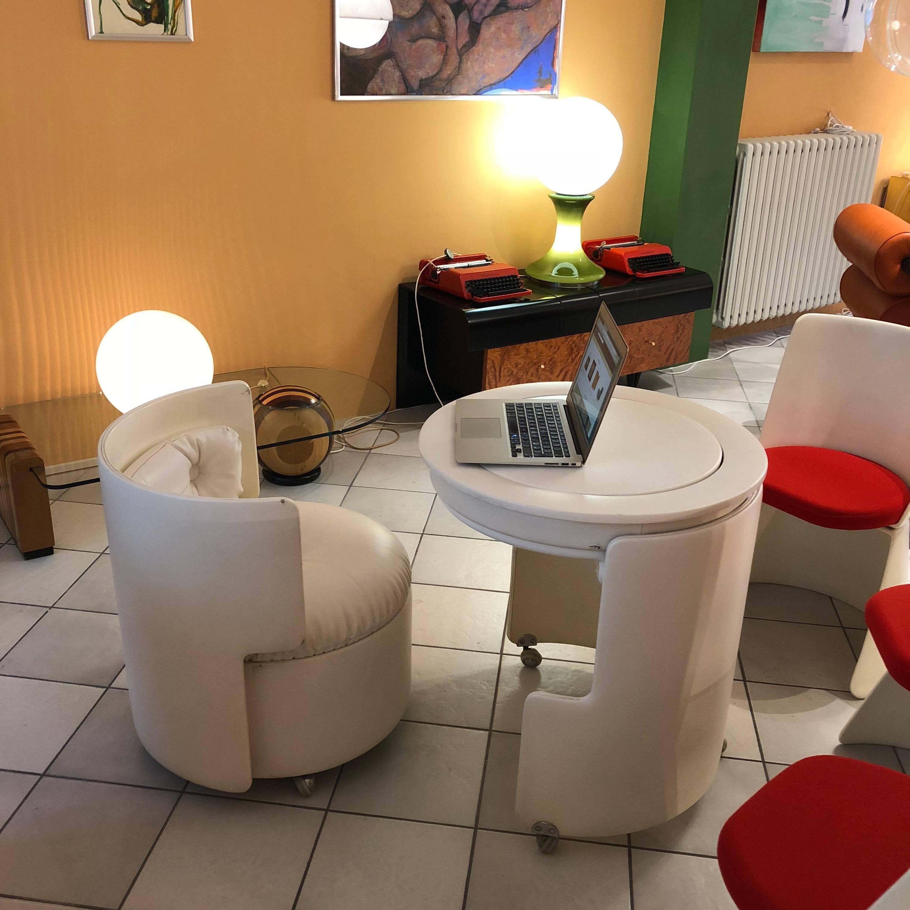 Modularer Waschtisch „Dilly Dally“ von Luigi Massoni für Poltrona Frau, 1968, Italien 2