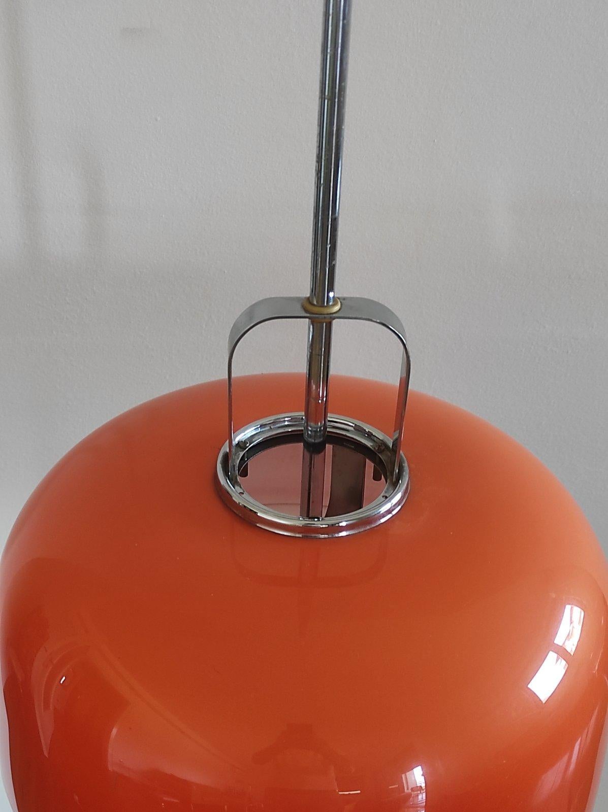 Luigi Massoni Lampadaire Medusa Pour Guzzini Meblo 1970 en vente 7