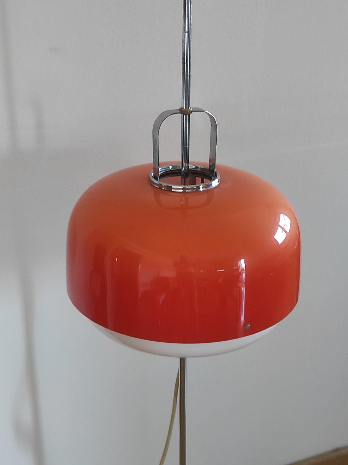 Luigi Massoni Lampadaire Medusa Pour Guzzini Meblo 1970 Bon état - En vente à Čelinac, BA