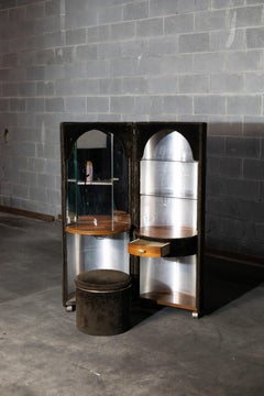 Luigi Massoni Poltrona Frau Braun Kunstfell Eitelkeit