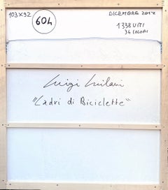 Luigi Milani - 604 LADRI DI BICICLETTE - nero/bianco- Pneumatico per bicicletta - 338 viti