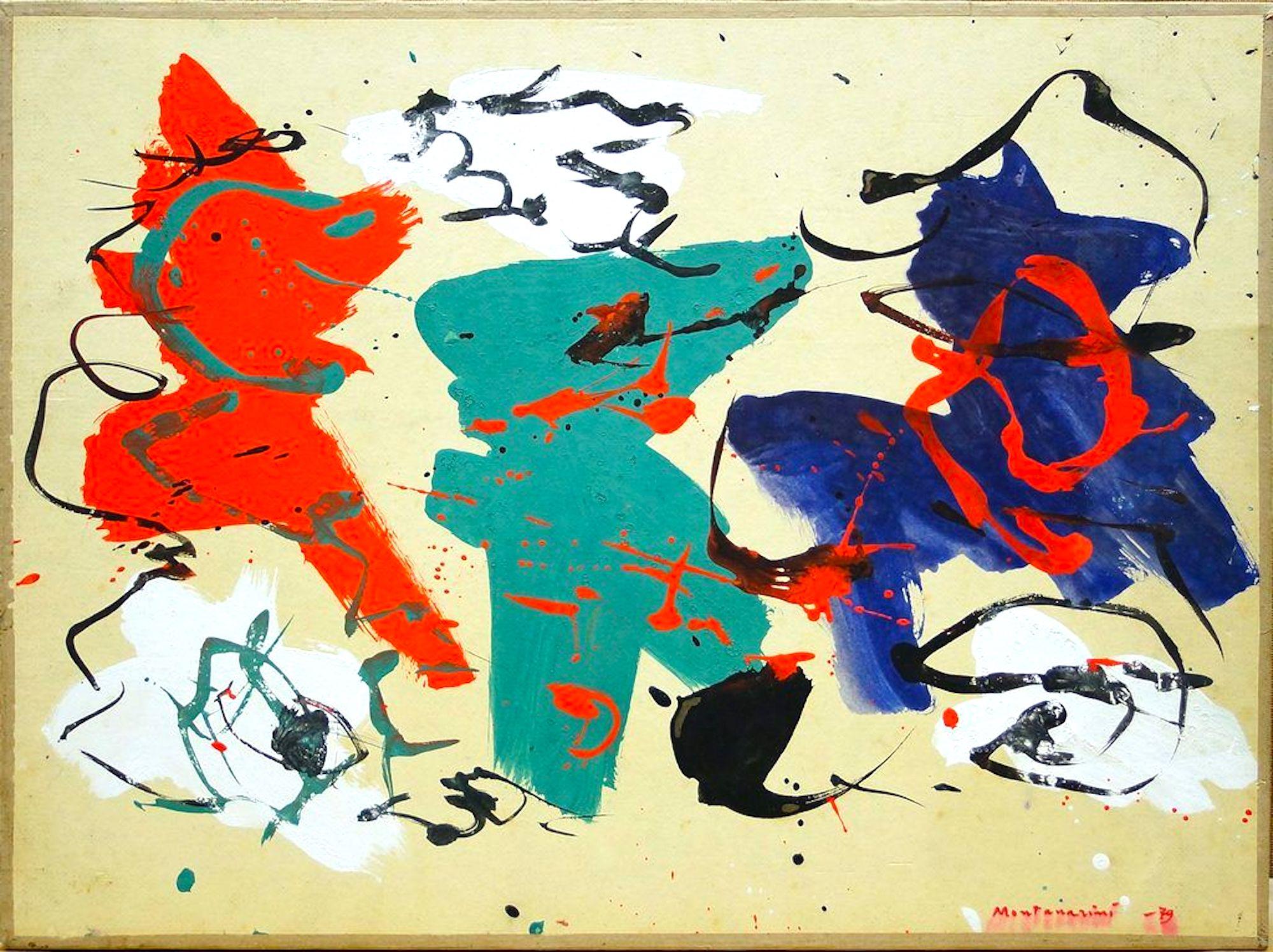 Abstract Composition realized with Tempera on Paper by Luigi Montanarini in 1979.

Very good conditions.

Luigi Montanarini (Florence, 1906 - Rome, 1998)
His artistic career started a little by chance when, in 1925, during one of his frequent visits