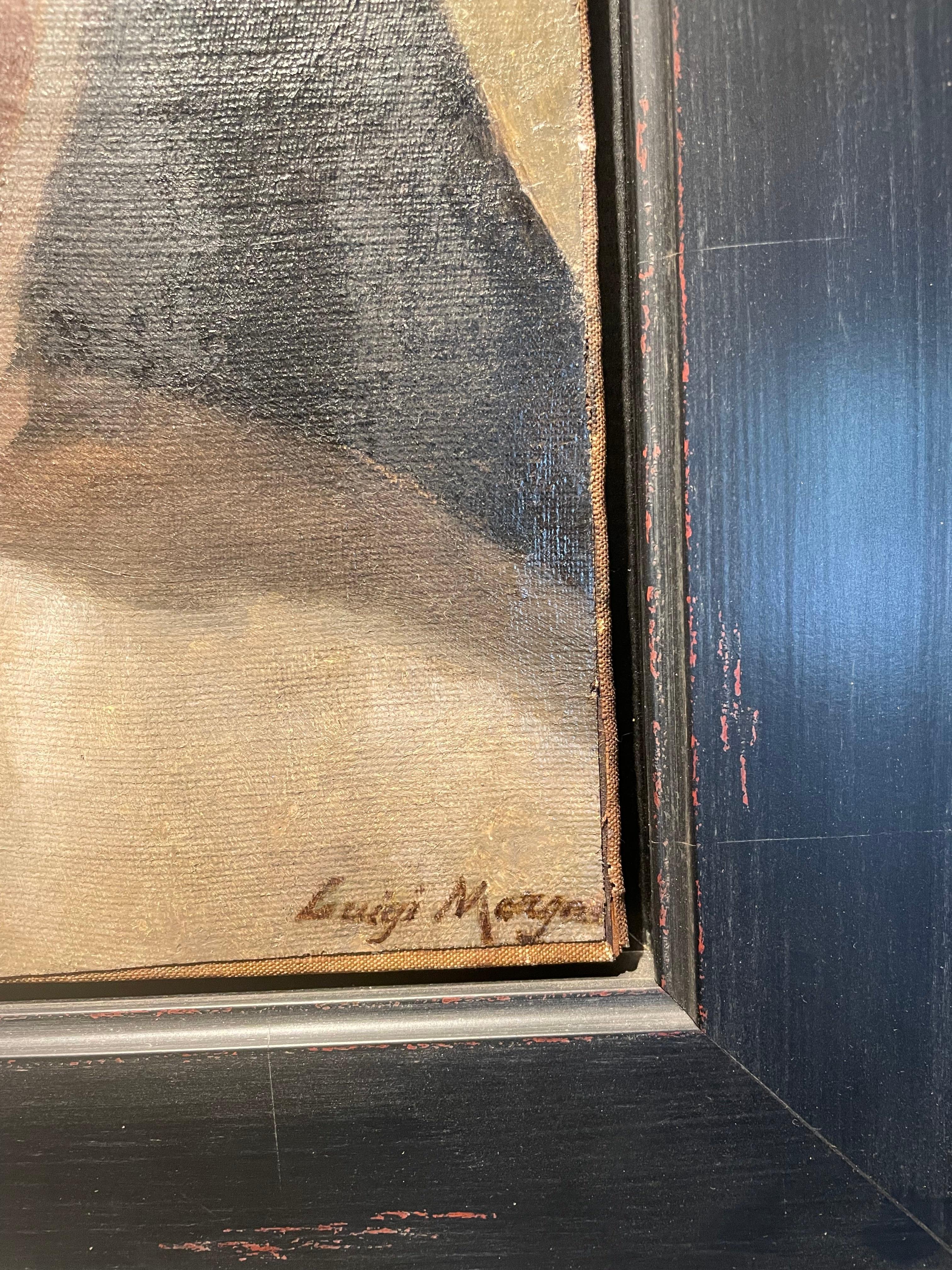 Retrato de monja de finales del siglo XIX, artista italiano en venta 5