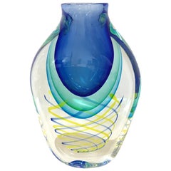 Luigi Onesto for Pauly Murano Art Glass Vase