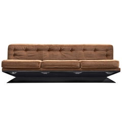 Luigi Pellegrin for MIM Roma Sofa with Metal Base