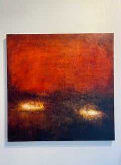 GLI ABISSI DELL'ANIMA - Original modern abstract painting-contemporary Art