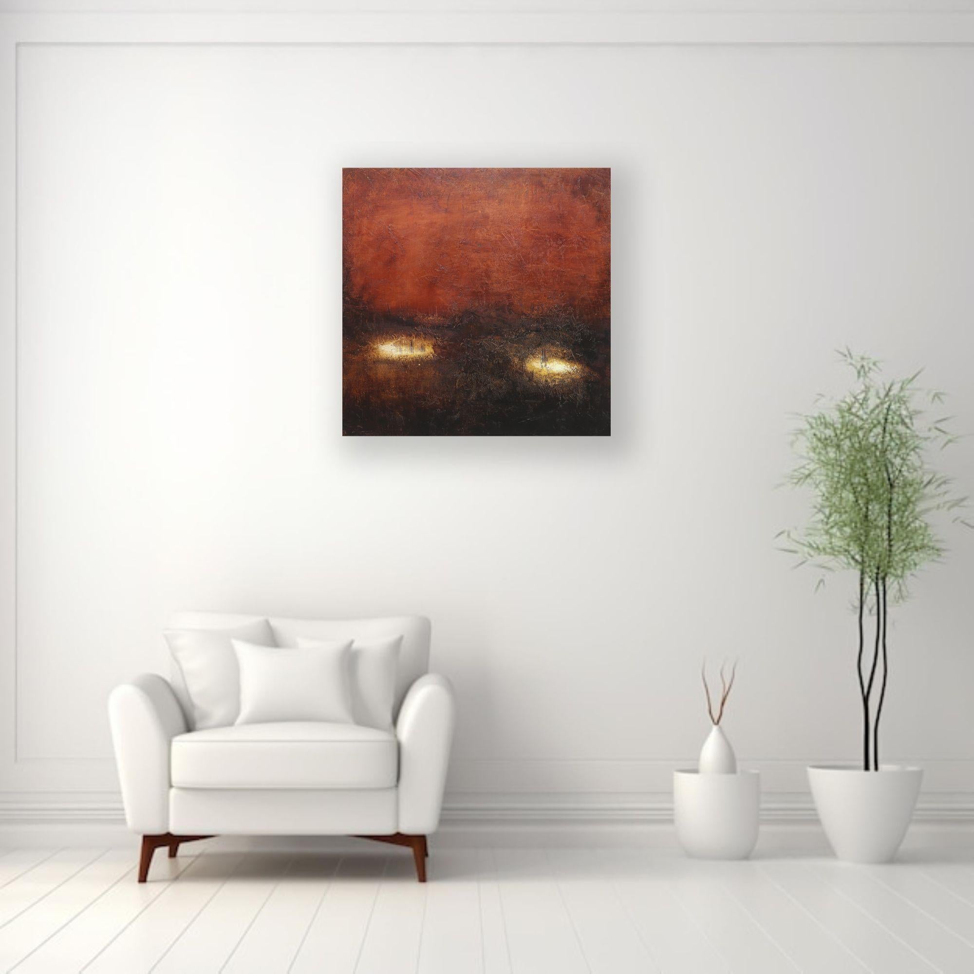This exceptional artwork is currently on display and available for sale at Signet Contemporary Art Gallery and online.

Embark on a journey into the profound depths of the soul with Luigi Profeta's mesmerizing creation, 
