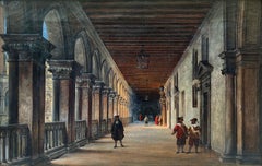 The Loggia of the Doge's Palace in Venice