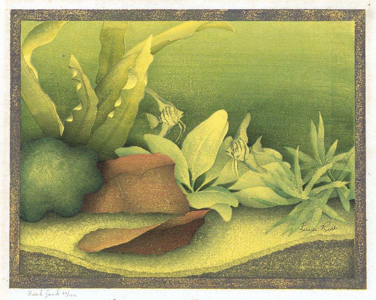 Fish Tank - Art by Luigi Rist