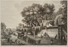 Fontana o: Aquadotto antico a Mola de Gaeta nella Via Appia