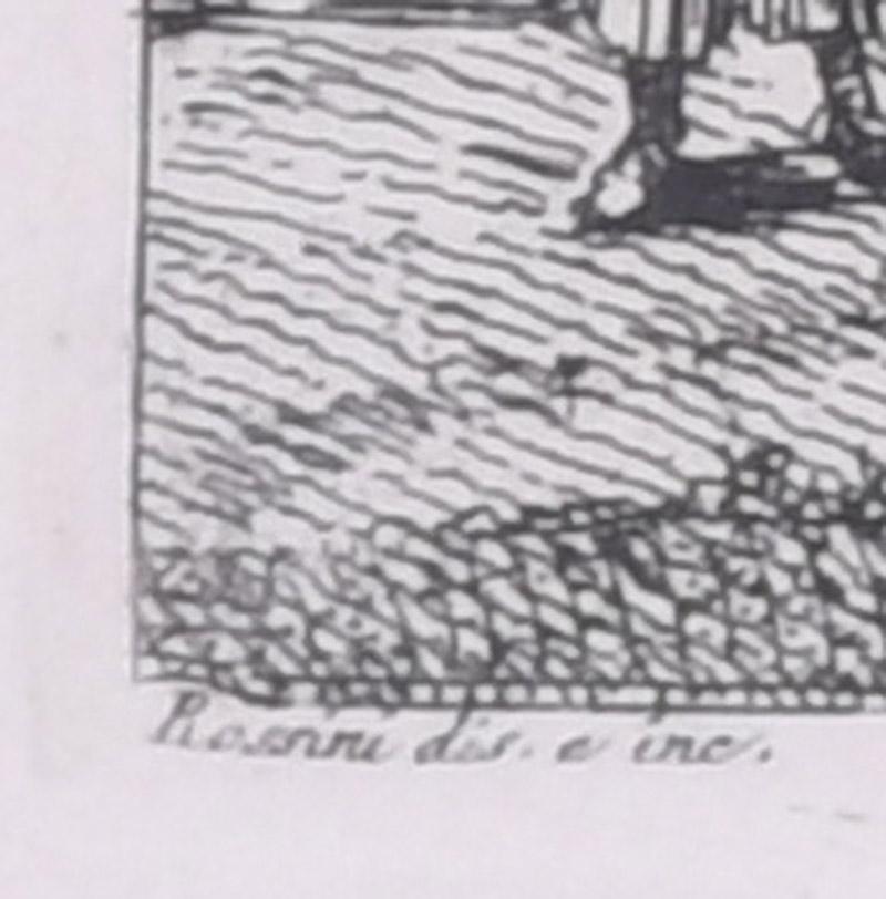 Veduta del Tempio delle Camene, da altri del Dio Ridicolo 1