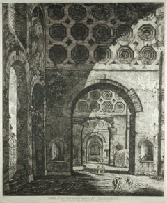 Used View of One of the Minor Naves of the Temple of Peace, Rome