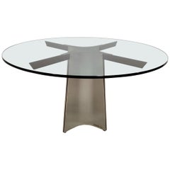 Luigi Saccardo Dining Table for Maison Jansen, 1970s