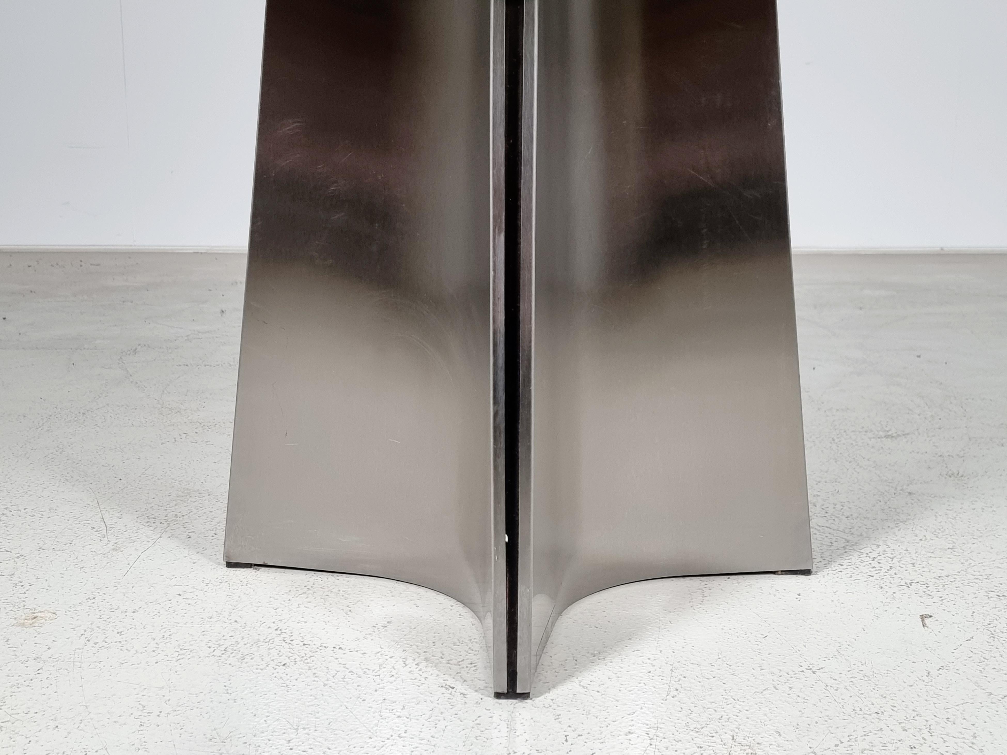 Luigi Saccardo for Armet Pedestal Round Dining Table, 1970, Italy 3