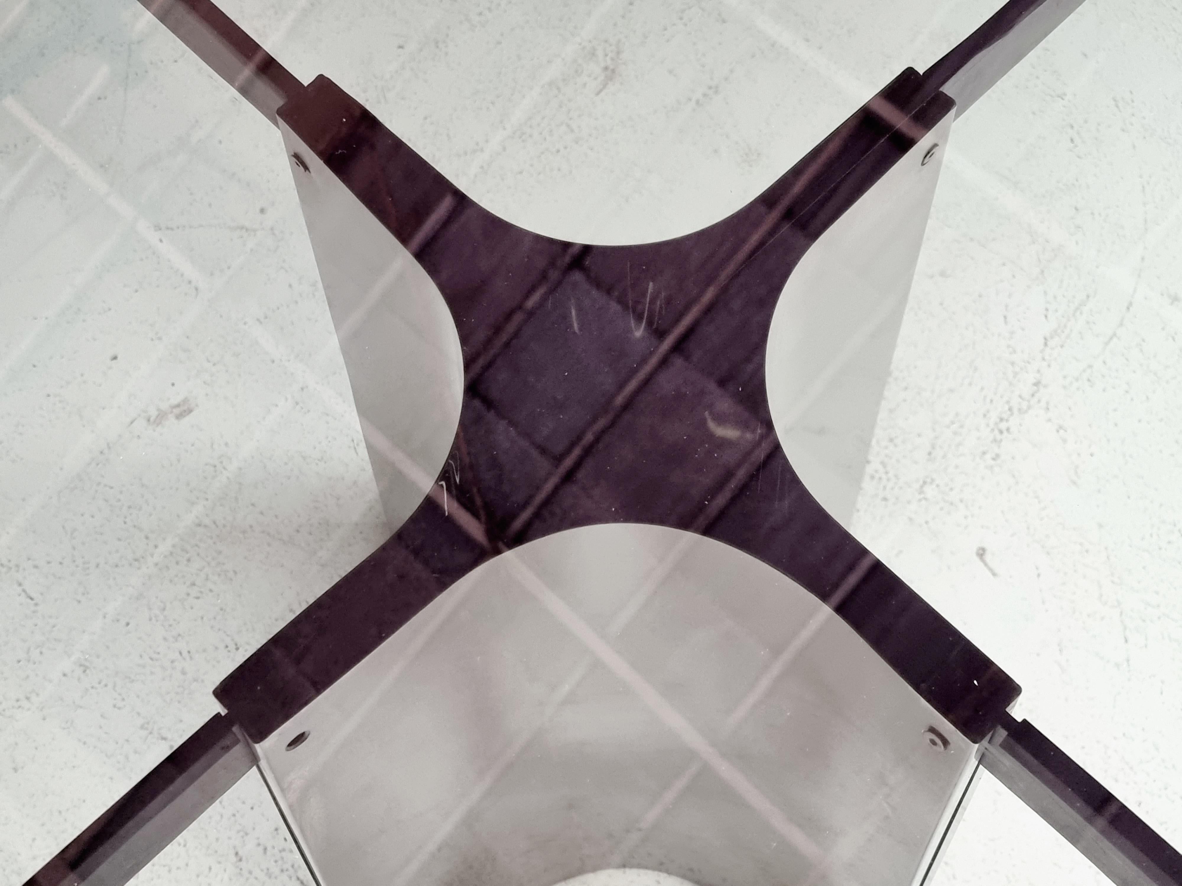 Luigi Saccardo for Armet Pedestal Round Dining Table, 1970, Italy 1