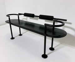 Luigi Saccardo Memphis Schulbank für Polflex:: Italien:: ca. 1980er Jahre