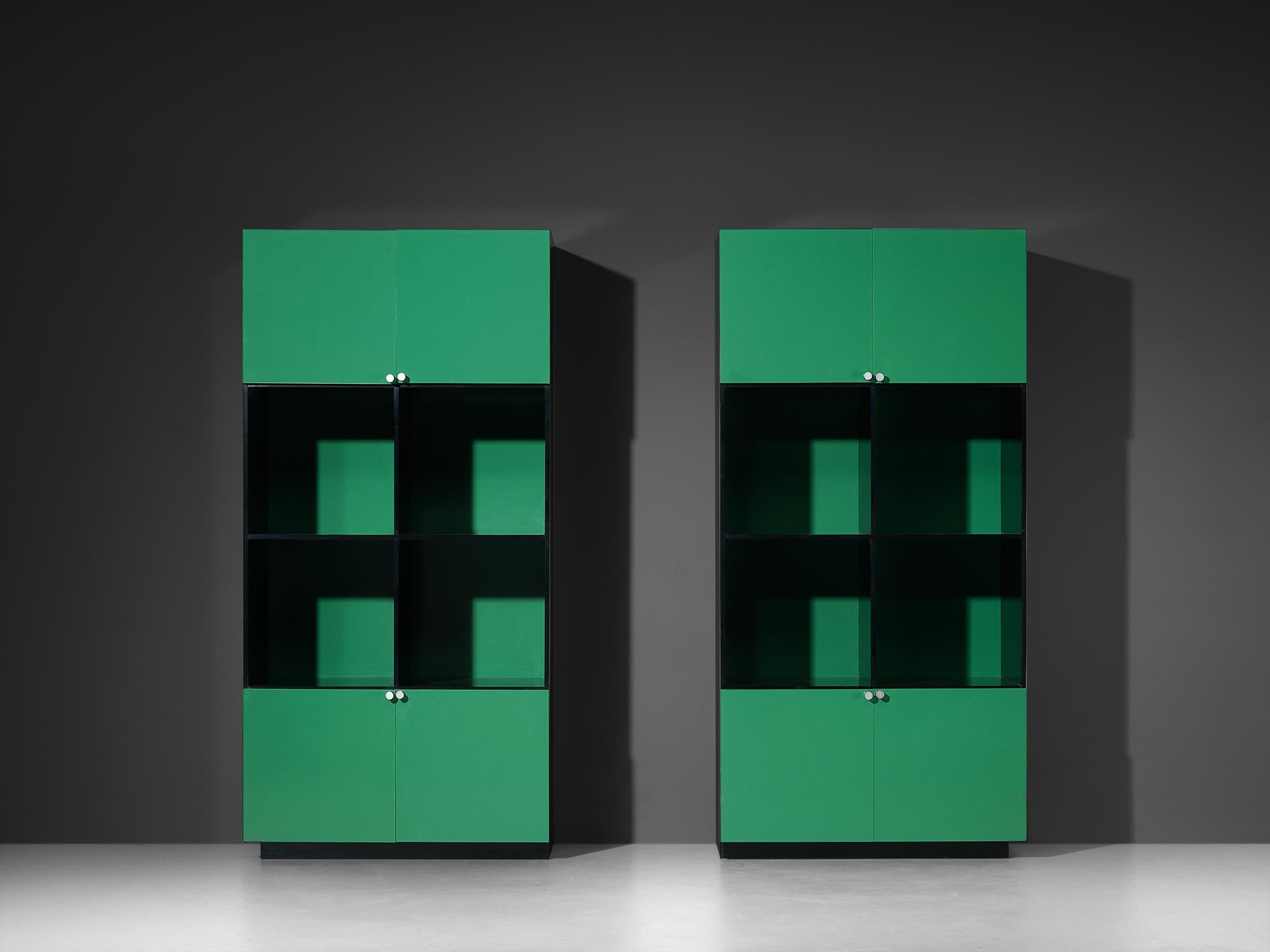 Fine XX secolo Tavole alte 'Topline' di Luigi Saccardo in un vibrante colore Greene & Greene in vendita