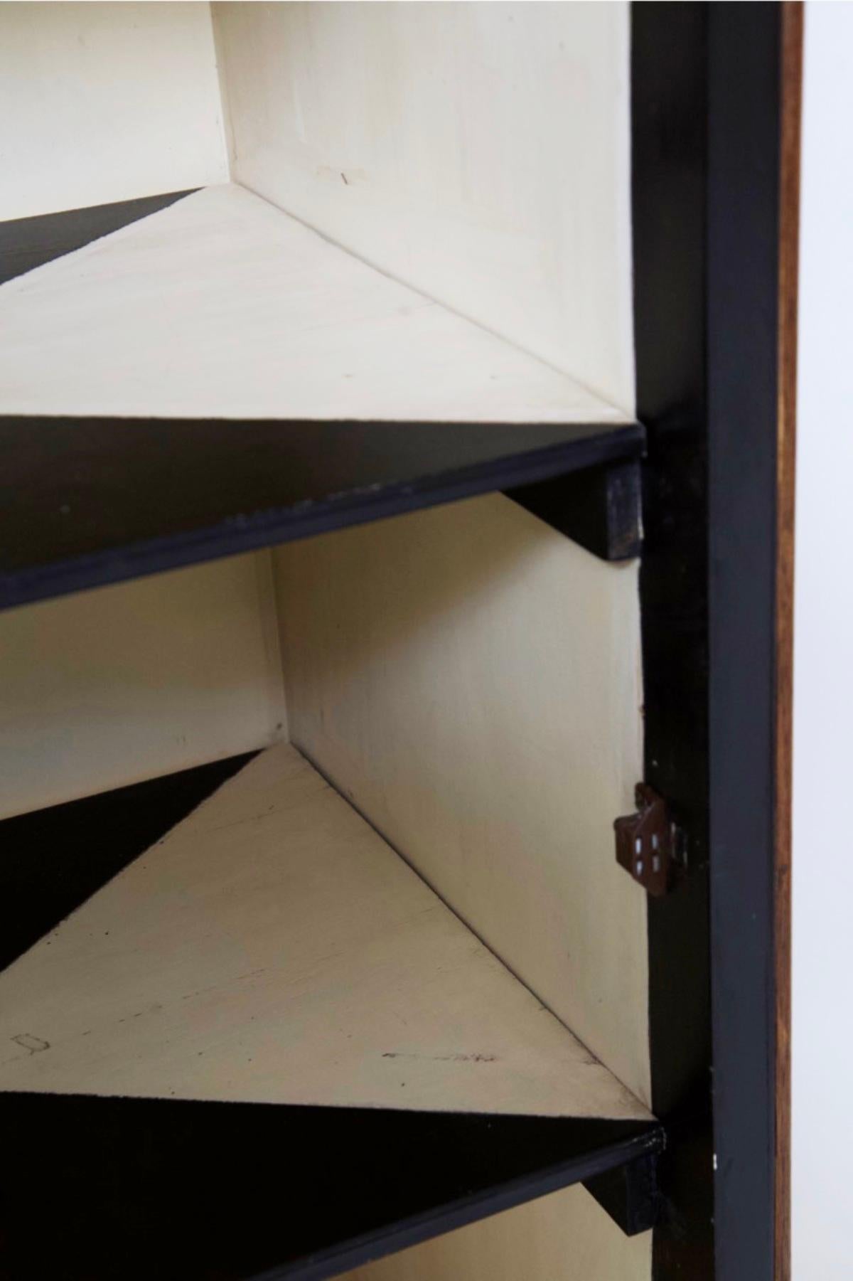 Luigi Scremin Amazing Wooden Cabinet 'Attr.' 7