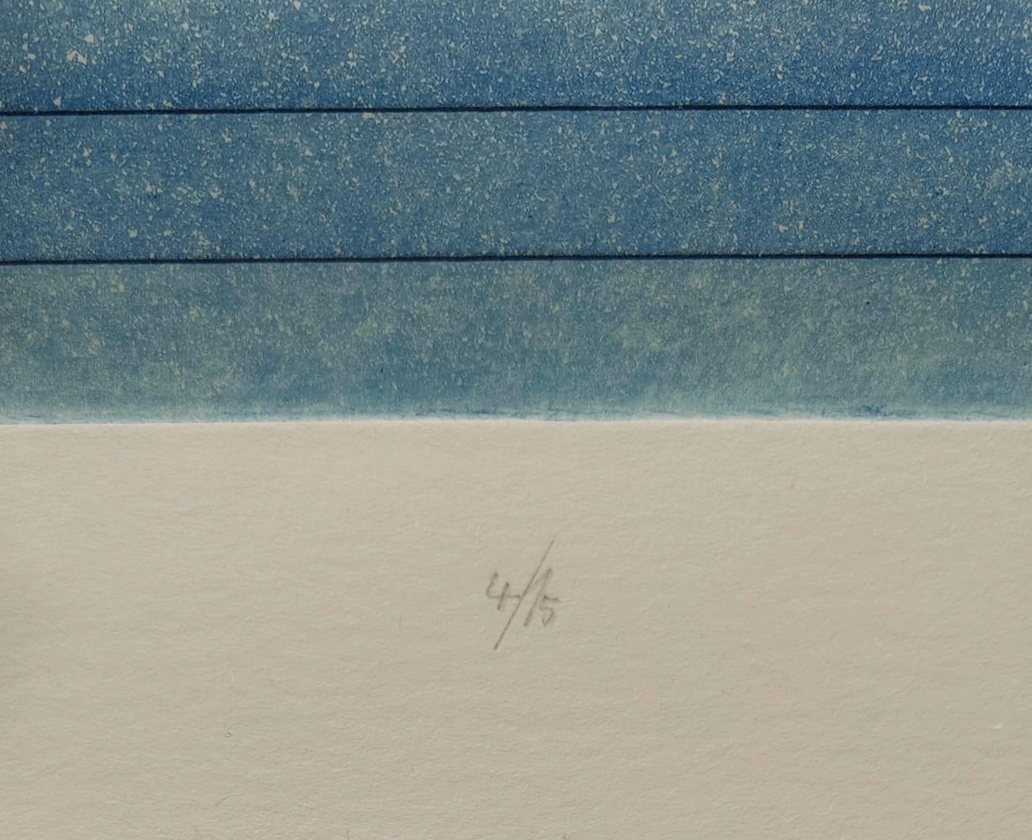 Italian Luigi Senesi, lithograph 