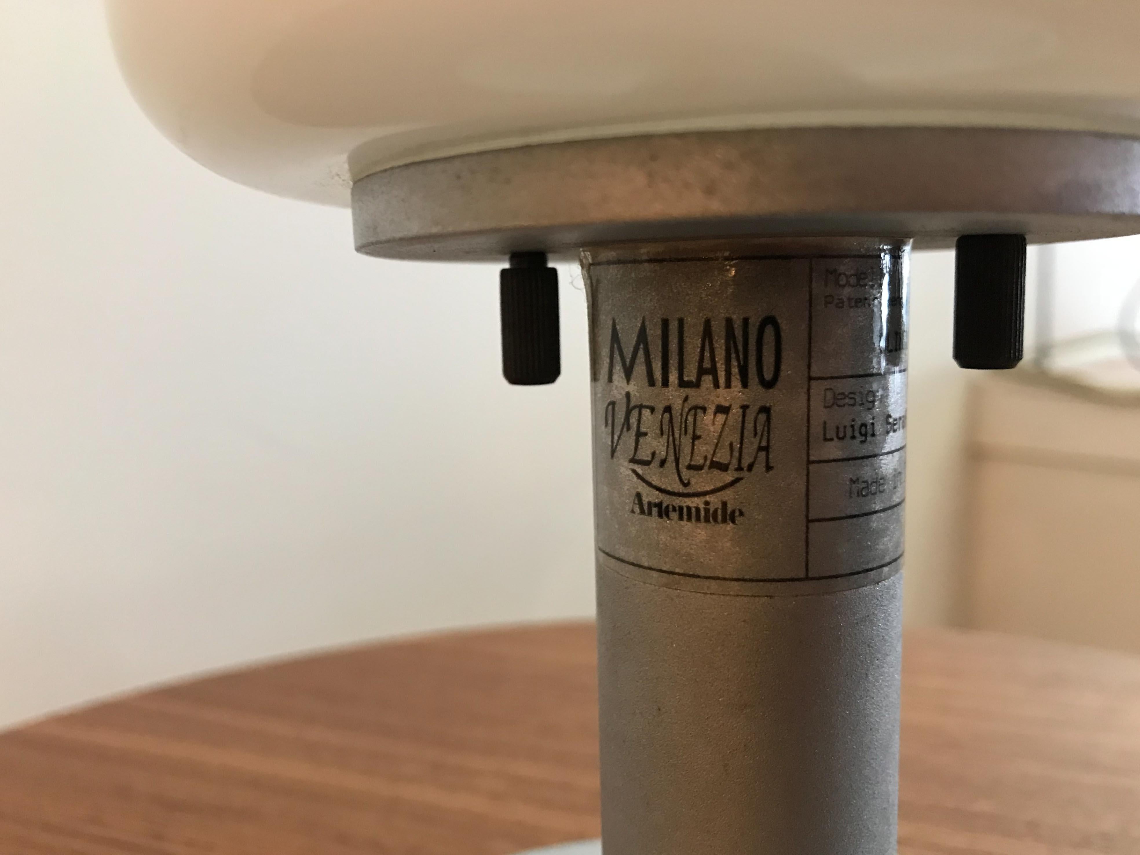Luigi Serafini for Artemide Murano Lamp For Sale 1