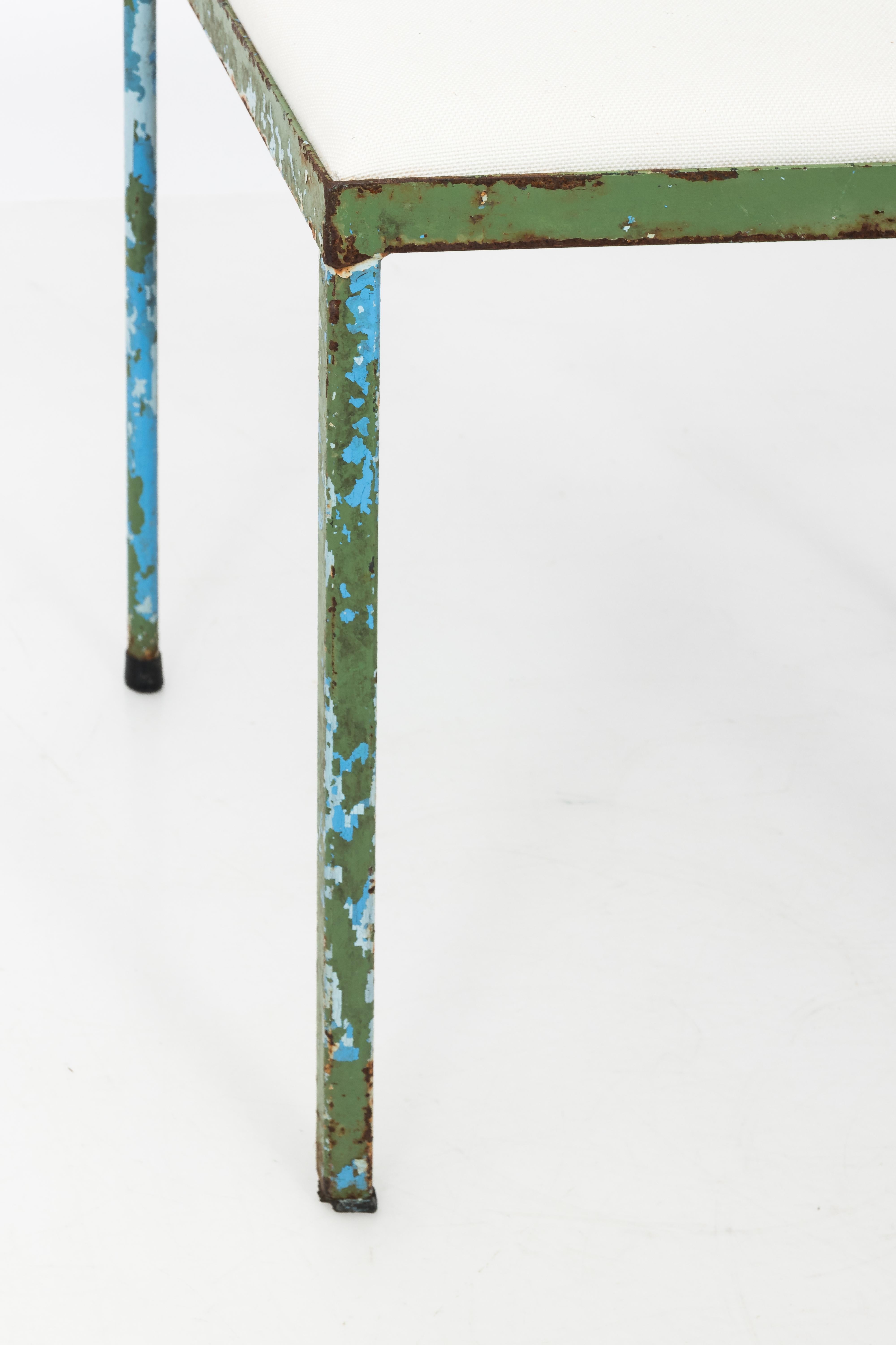 Industrial Luigi Serafini Style Scroll Back Suspiral Chairs for Garden