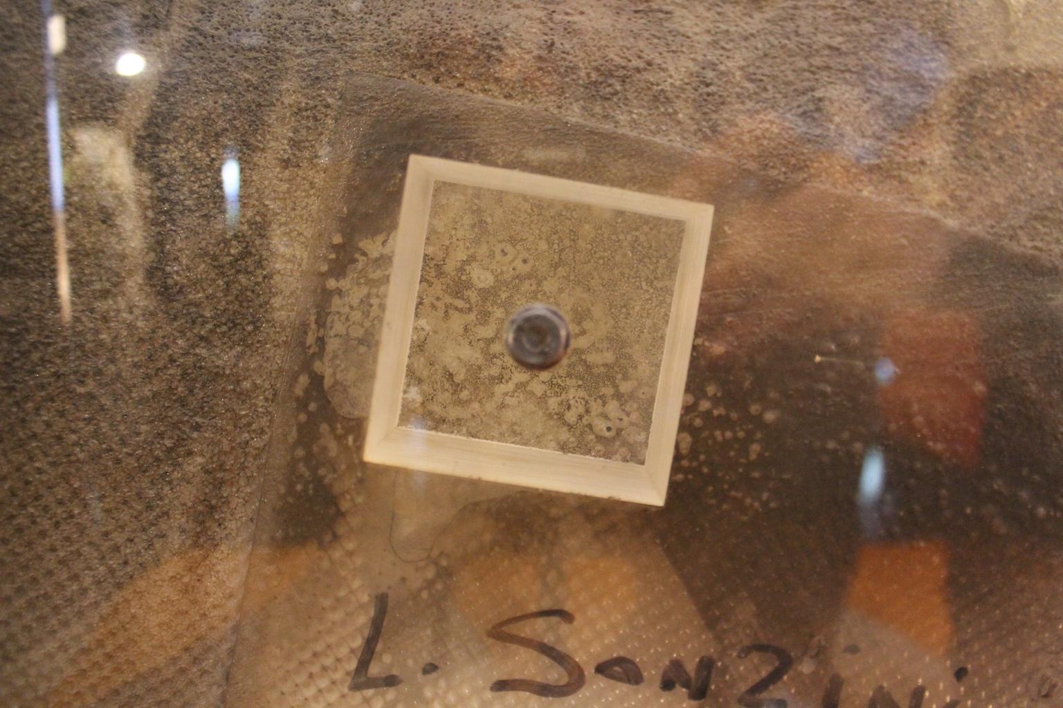 Plexiglass Luigi Sonzini, 1981 Modern Art Sculpture Panel For Sale