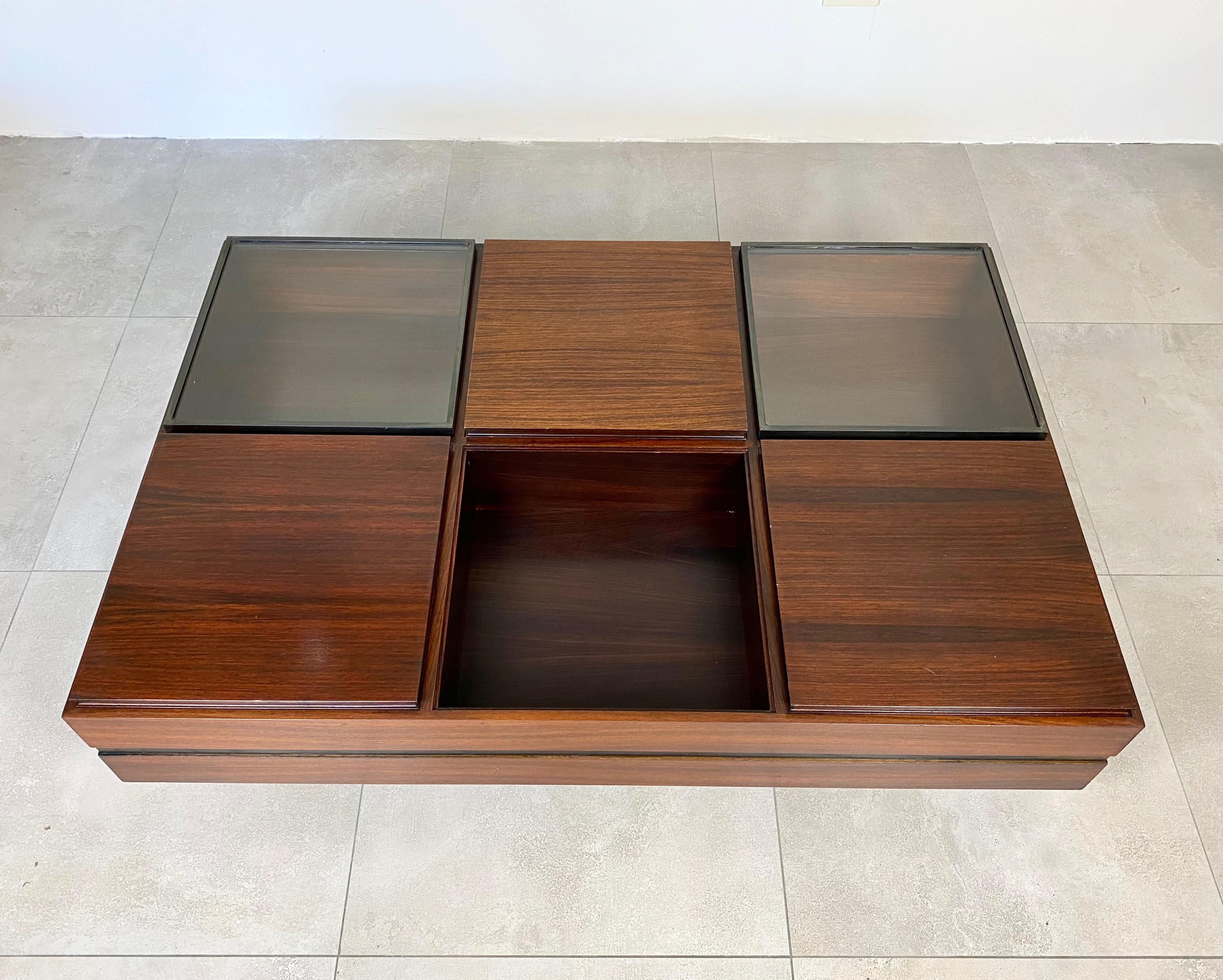 wood coffee table