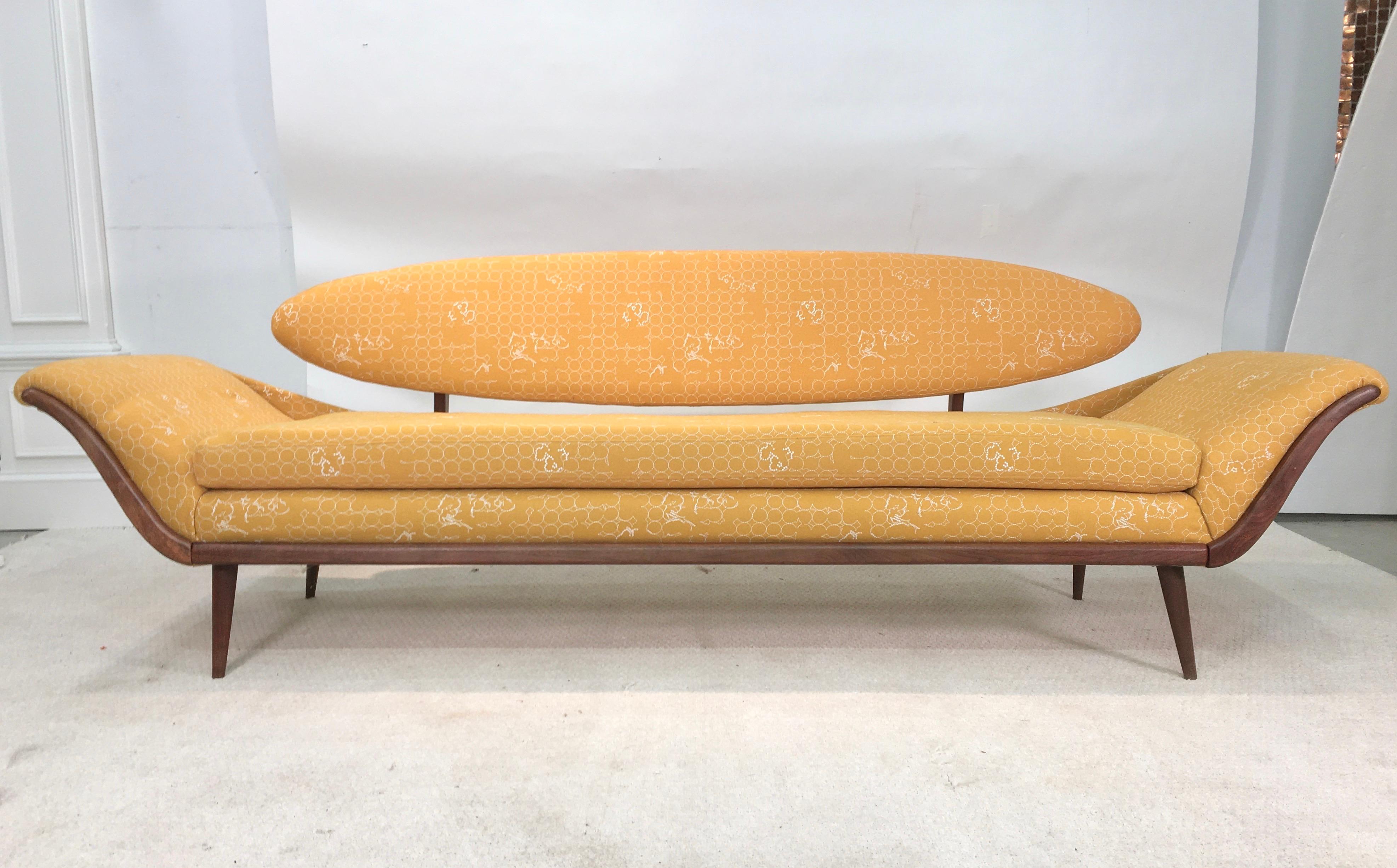 Luigi Tiengo Surfboard Gondola Sofa for Cimon For Sale 2