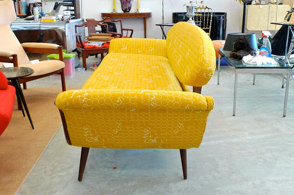 Mid-Century Modern Luigi Tiengo Surfboard Gondola Sofa for Cimon