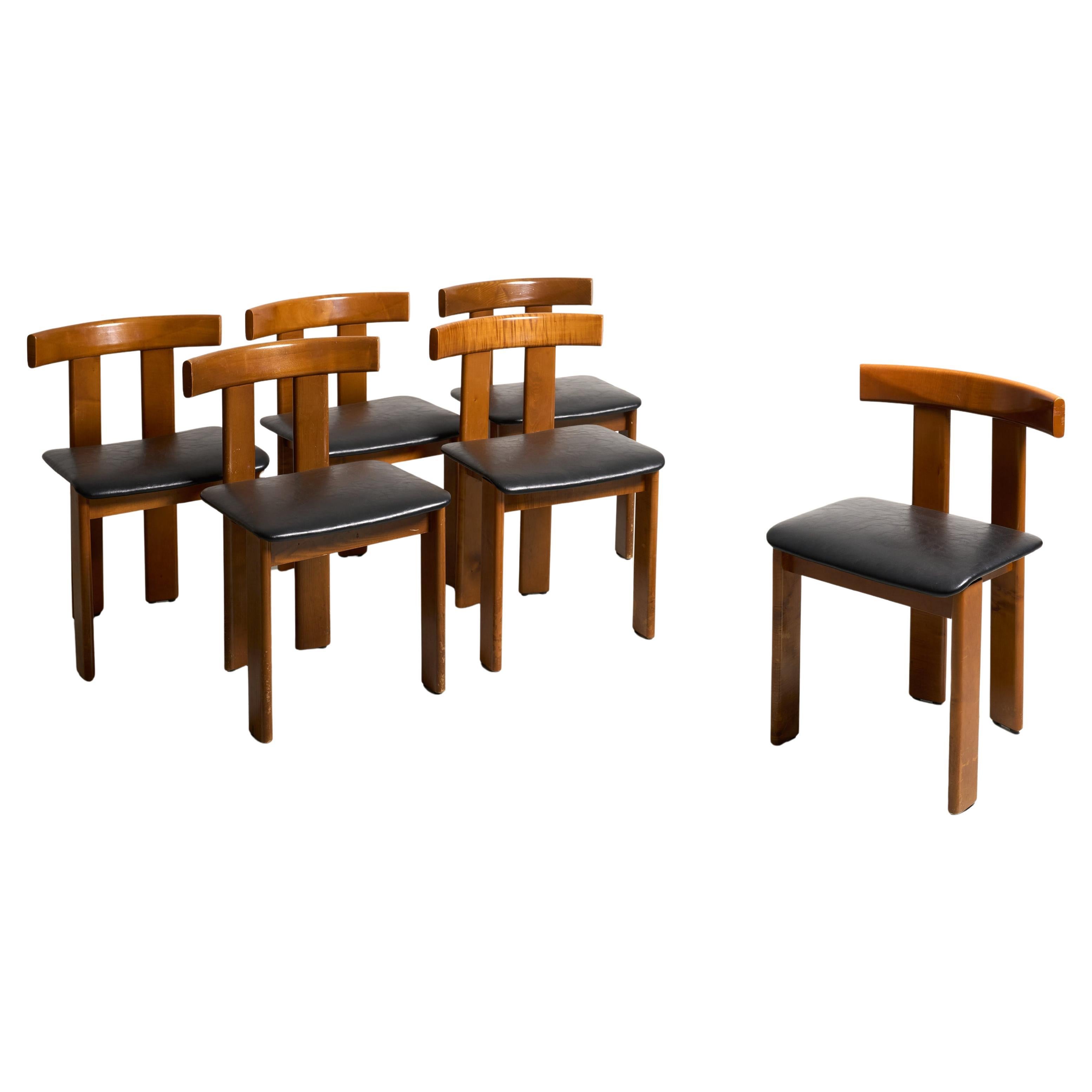 Luigi Vaghi set of 6 chairs