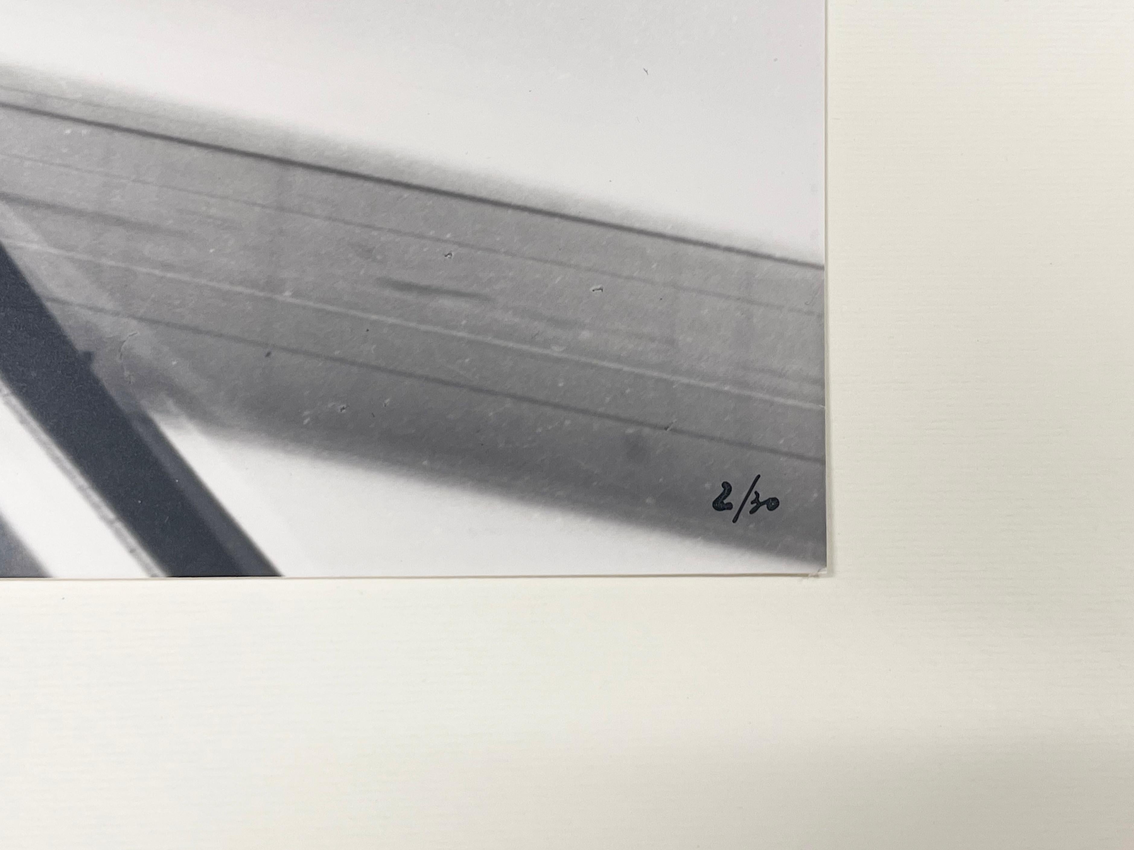 Fotogramma Nr. 56 & Nr. 57 - Abstrakter Schwarz-Weiß-Druck, Fotogramm, Negative im Angebot 8