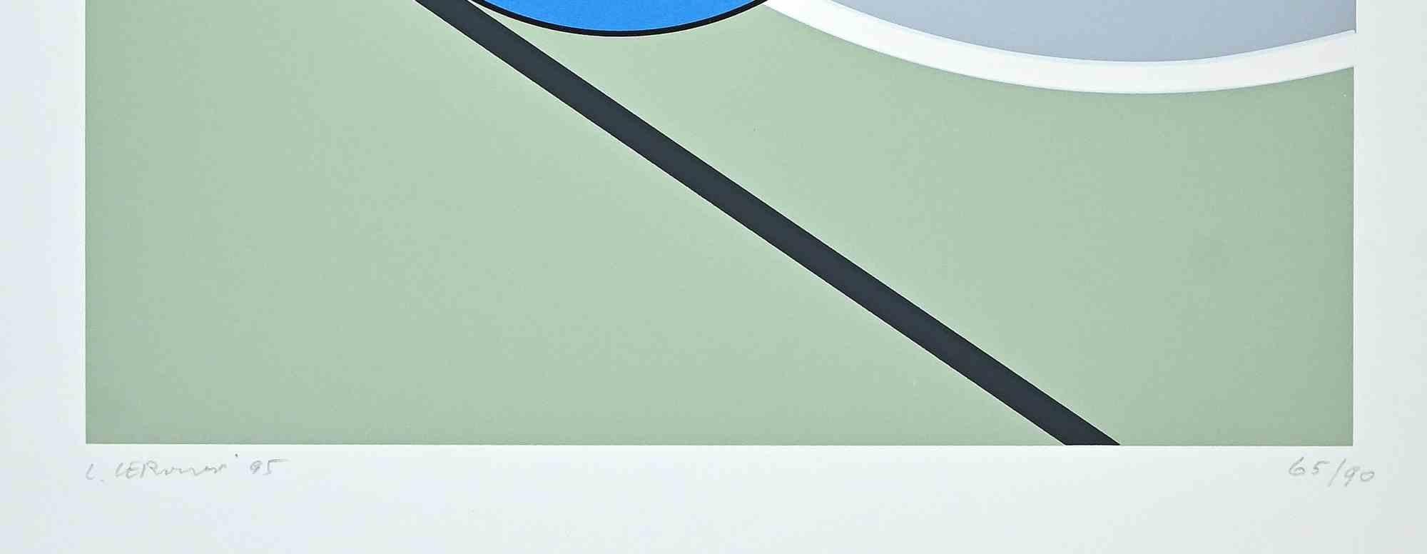 Sun - Screen Print by Luigi Veronesi - 1995 For Sale 1