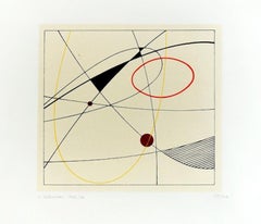 Untitled Composition - Original Screen Print by Luigi Veronesi - 1976