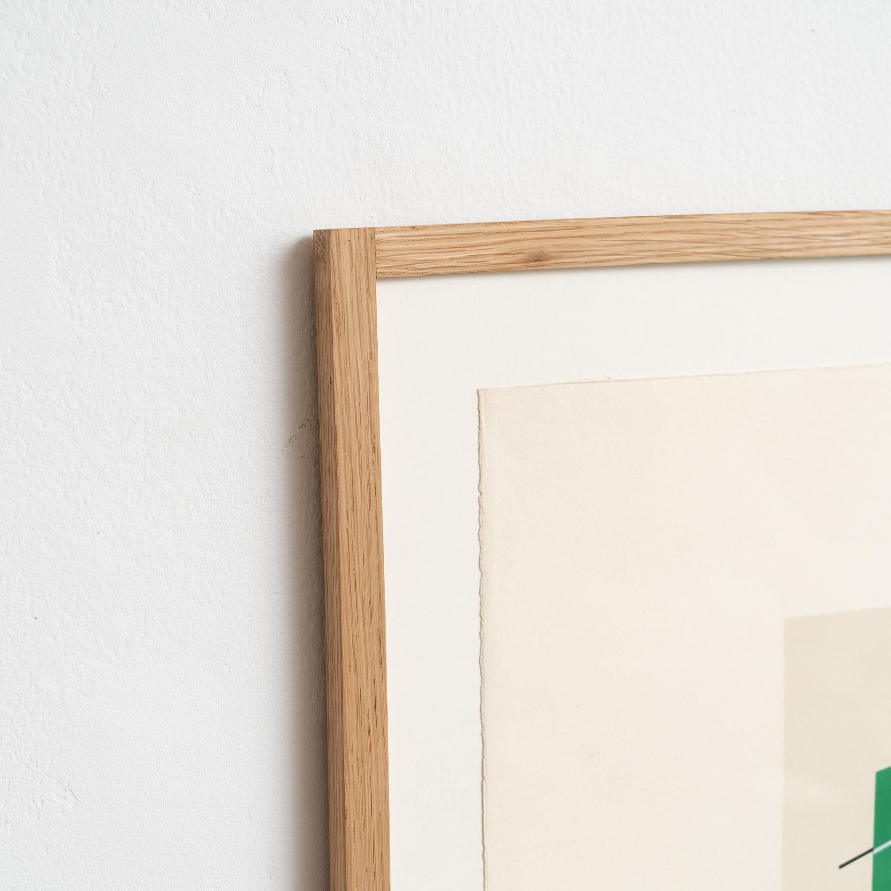 Sérigraphie sans titre signée et numérotée Luigi Veronesi, 1976 en vente 7