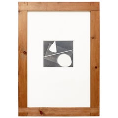 Luigi Veronesi Rayograph Fotografia firmata a mano, 1937