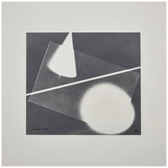 Luigi Veronesi Rayograph Hand Signed Photography, 1974