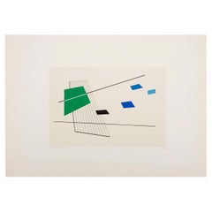 Luigi Veronesi Serigraph, 1976