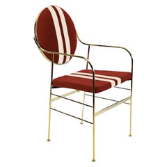 Luigina Gold Blacksport-Stuhl von Sotow