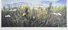 Wildblumen – Siebdruck von L. Rossi Garzione – Ende des 20. Jahrhunderts
