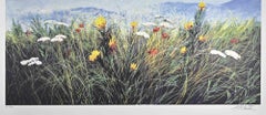 Wildflowers - Screen Print by L. Rossi Garzione - Late 20th century