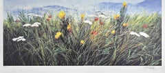 Wildflowers - Screen Print by L. Rossi Garzione - Late 20th century