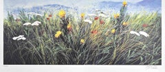 Wildflowers - Screen Print by L. Rossi Garzione - Late 20th century