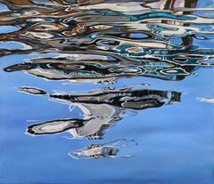 Luis A Saldaña Gemälde: Reflexionen Serie