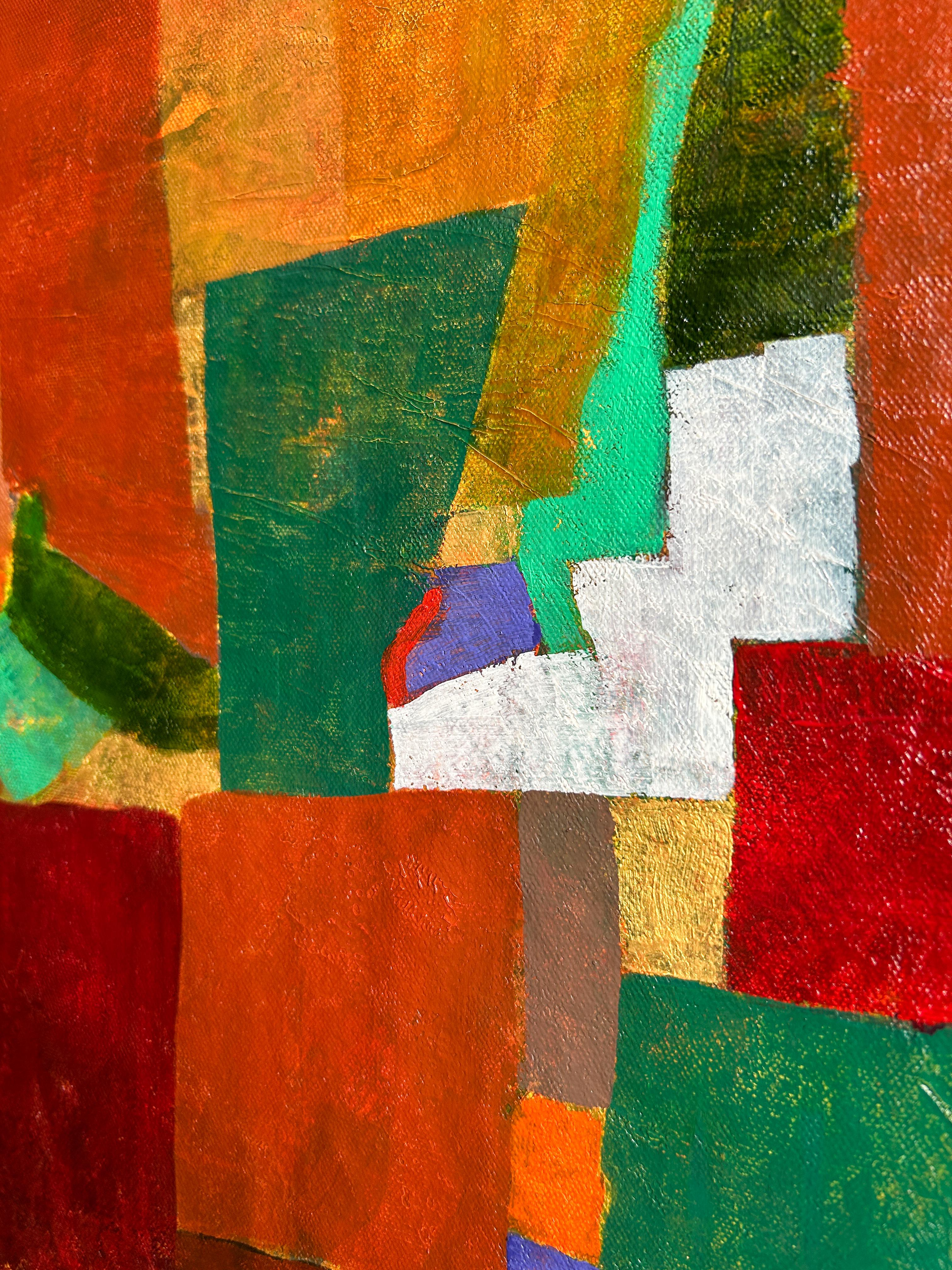 Abstract Oil Painting. 