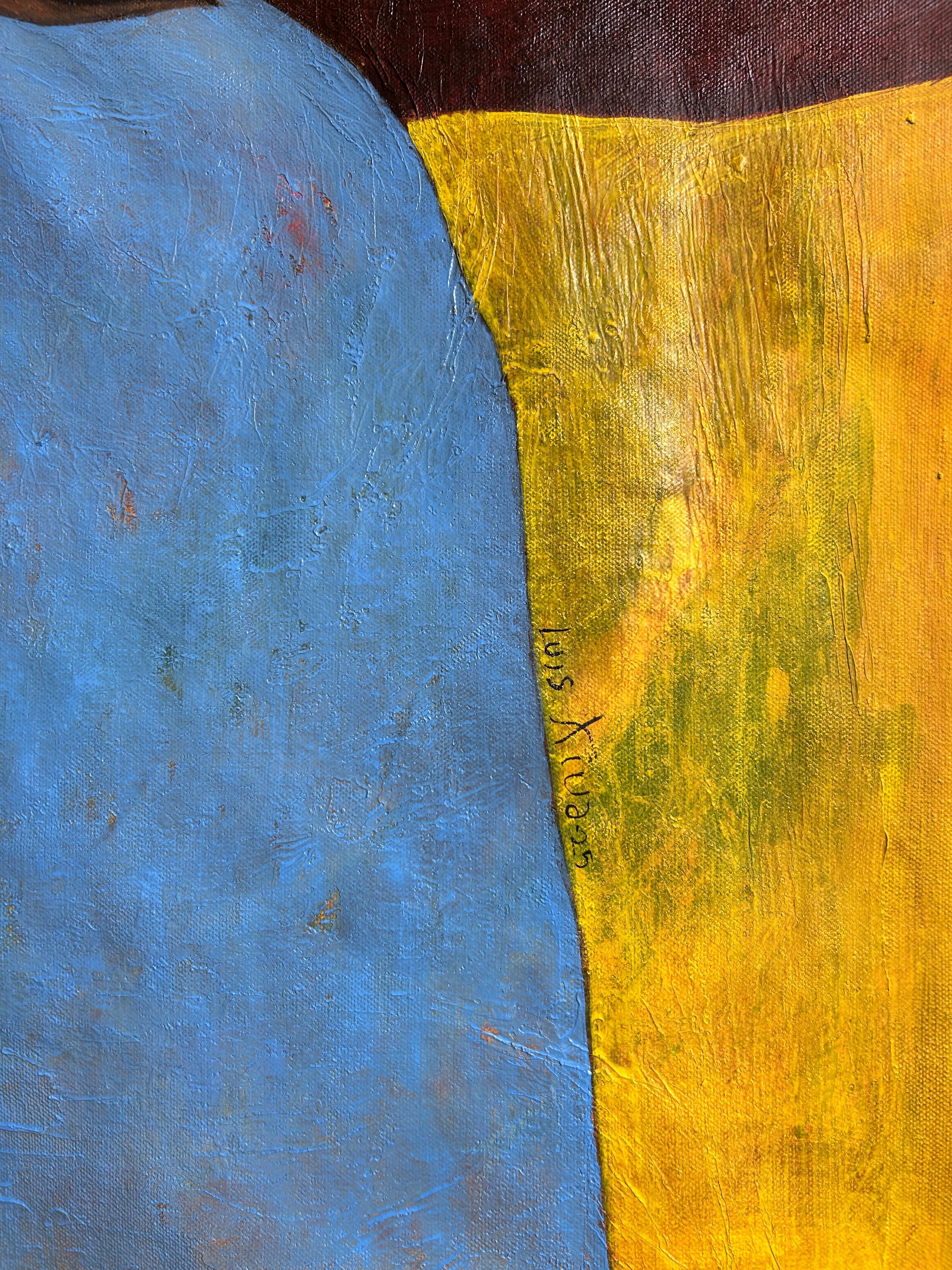 Contemporary Abstract Oil Painting on Canvas 