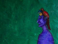 Fabric Portrait Paintings