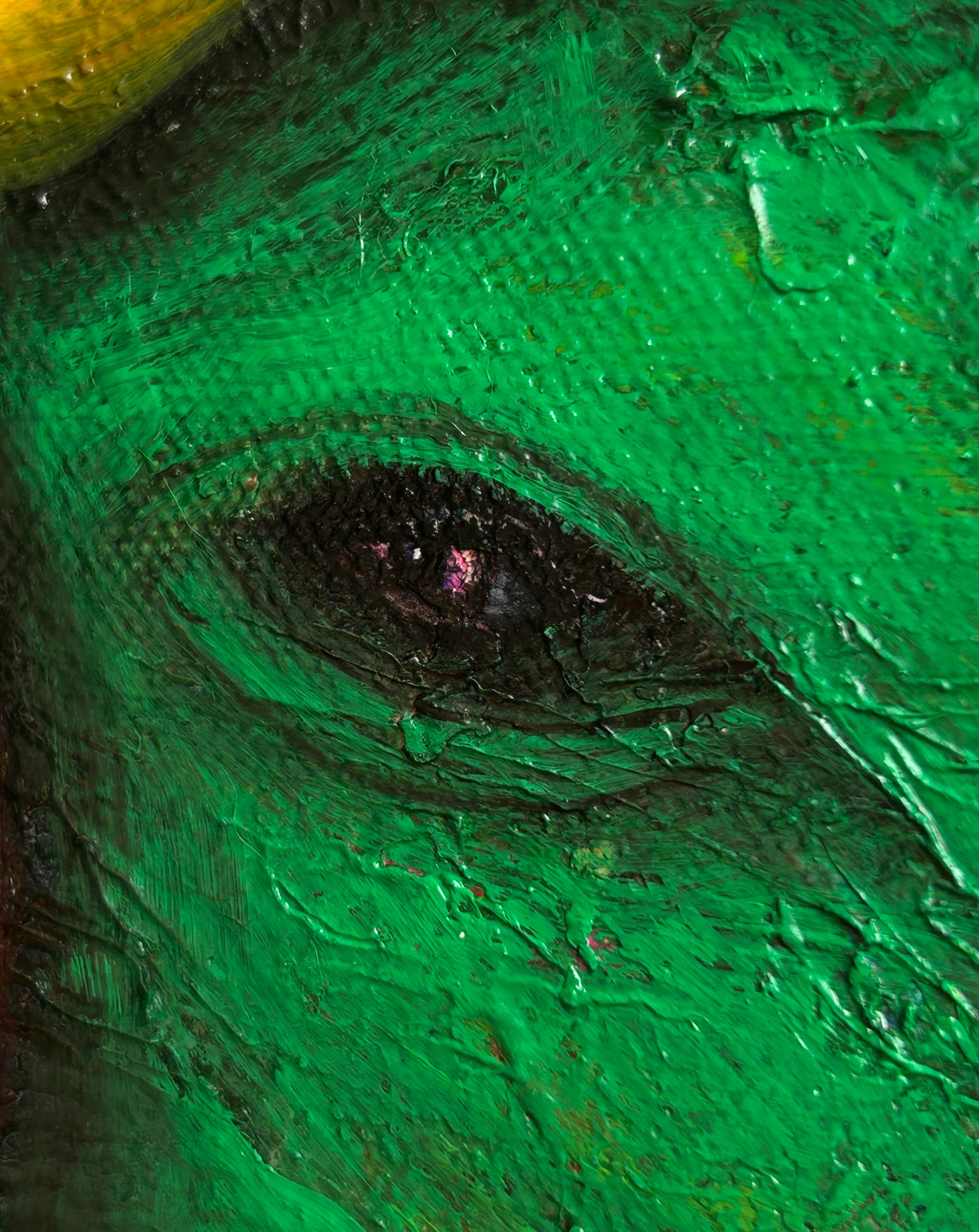 Contemporary Oil Painting On Canvas. 