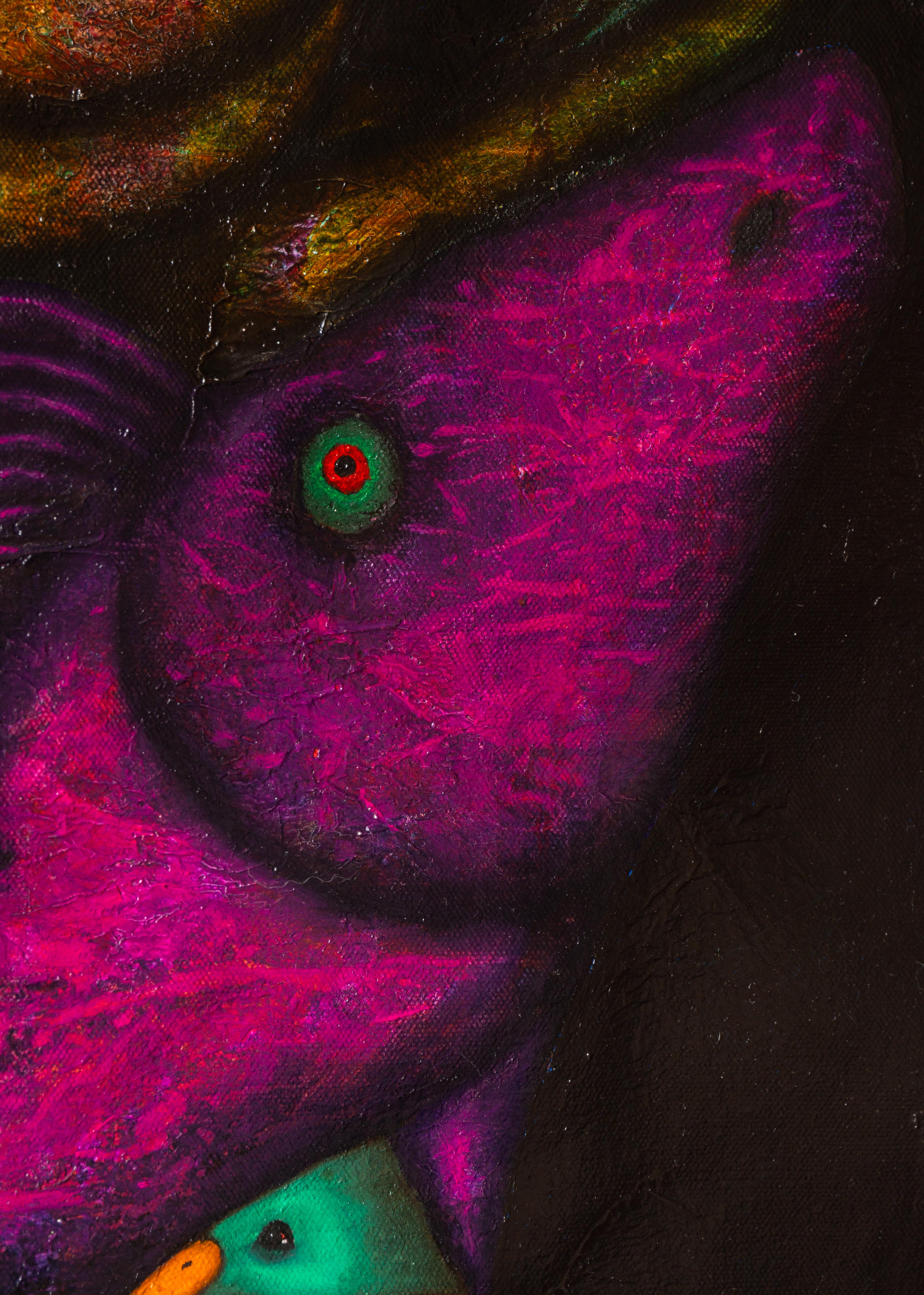 Figurative Painting Oil on Canvas. 