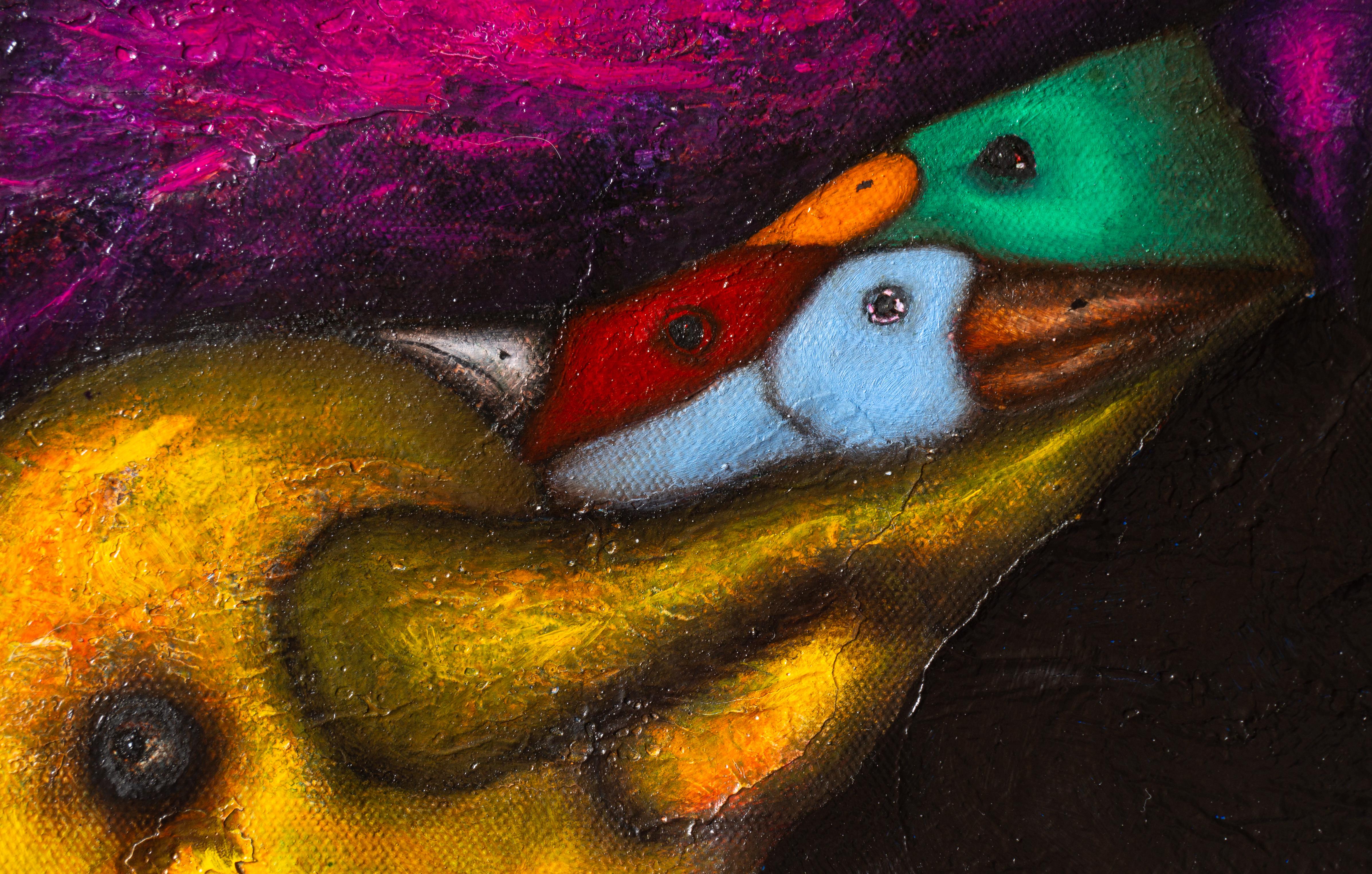 Figurative Painting Oil on Canvas. 