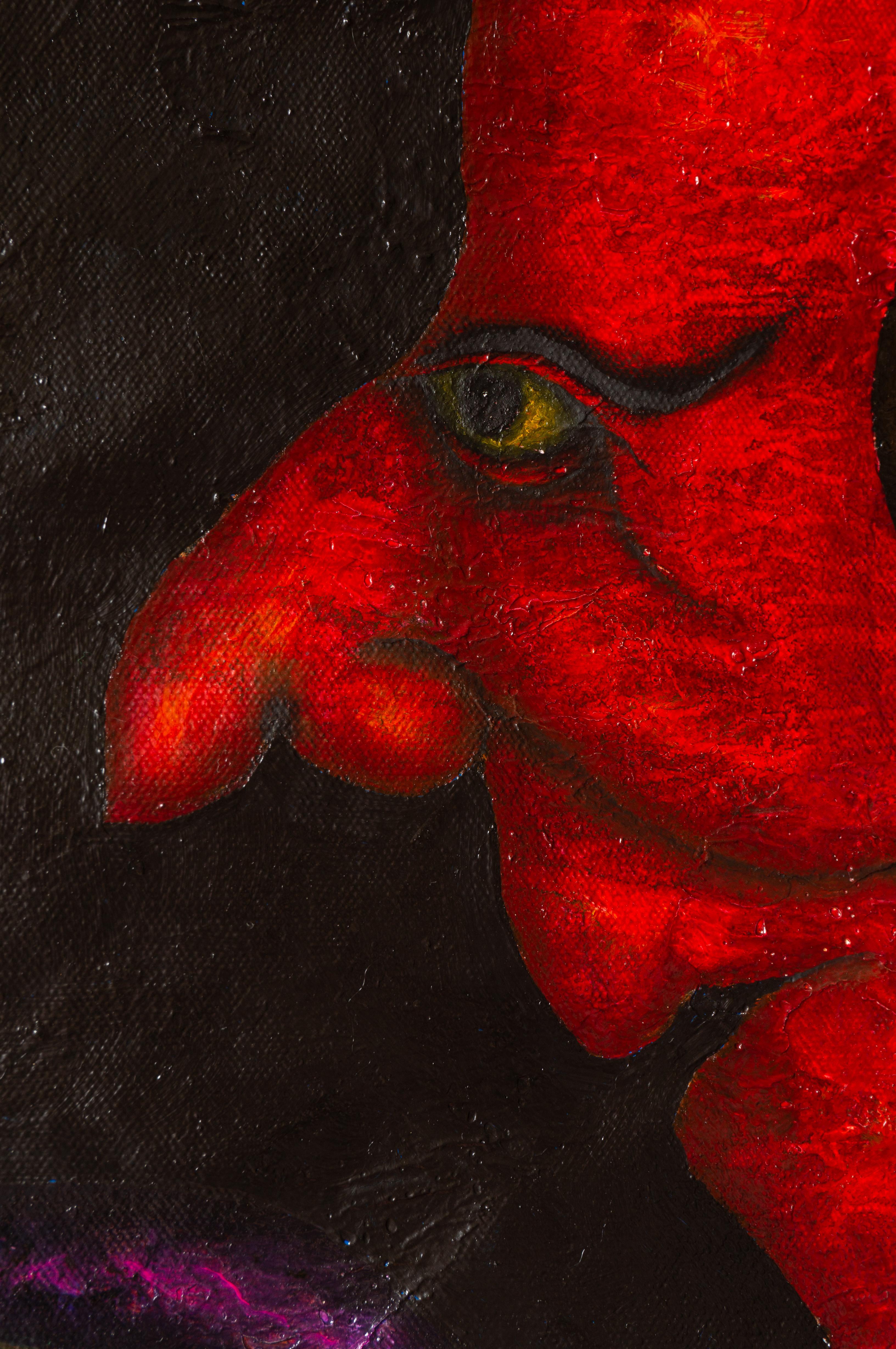 Figurative Painting Oil on Canvas. 